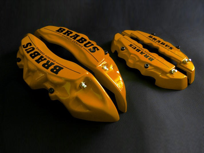 Mercedes-Benz G-Class W463 (2007-2018) Brake Caliper Covers - Brabus Style Yellow
